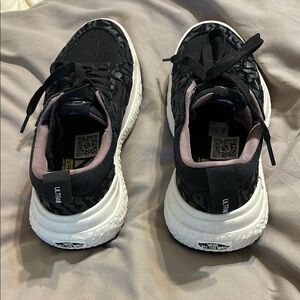 Vans Black and White Patterned Sneakers